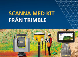 SCANNA MED KIT FRÅN TRIMBLE! Maila för mer info